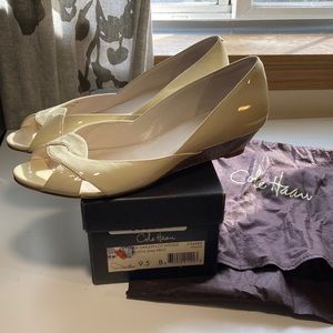 Cole Haan Air Darleen OT Wedge 9.5, with original box and dust bag